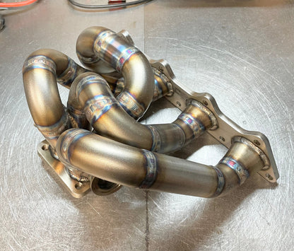 CCdesign 1G/2G DSM Billet T4 Divided Bottom Mount Turbo Manifold