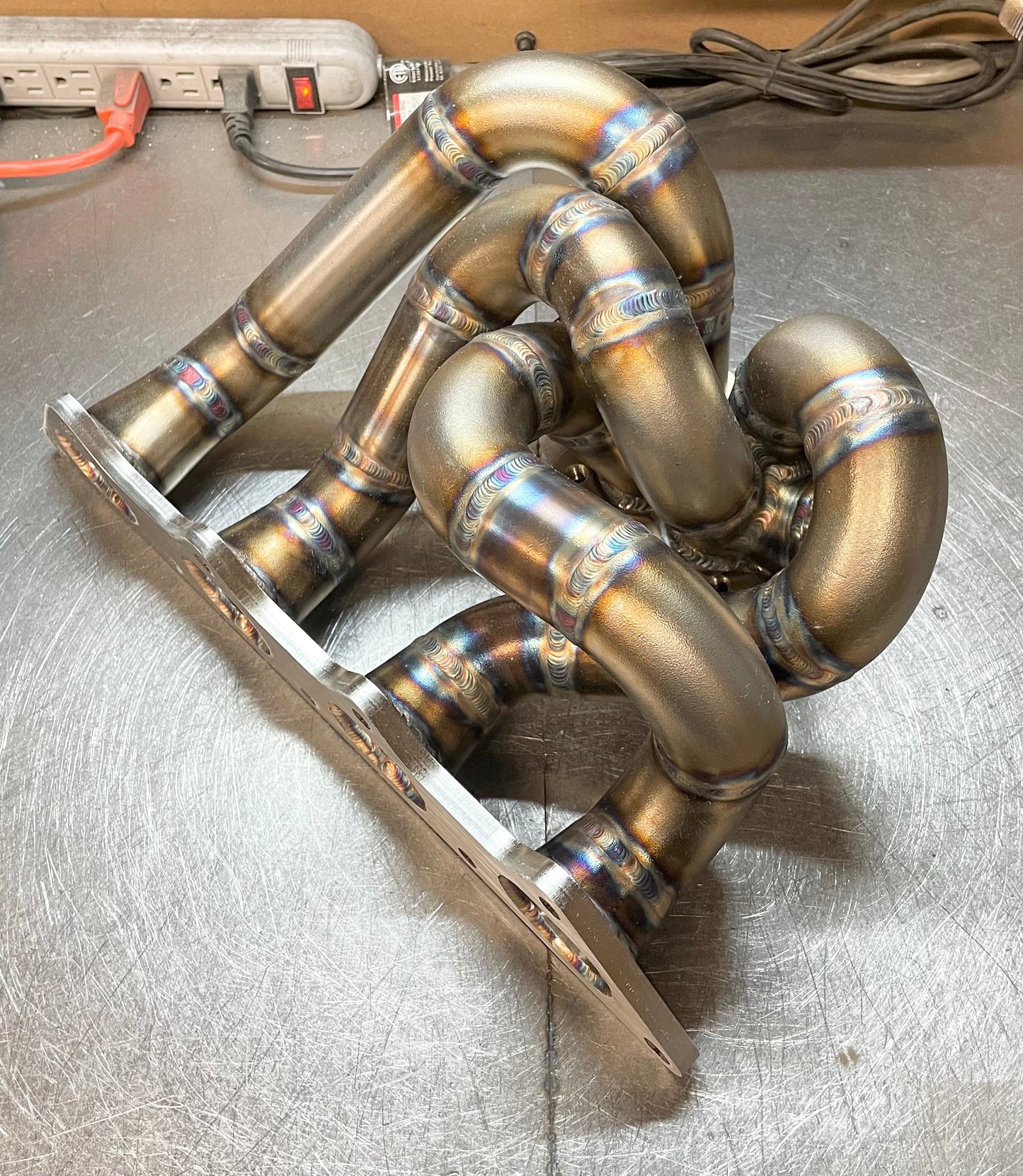 CCdesign 1G/2G DSM Billet T4 Divided Bottom Mount Turbo Manifold