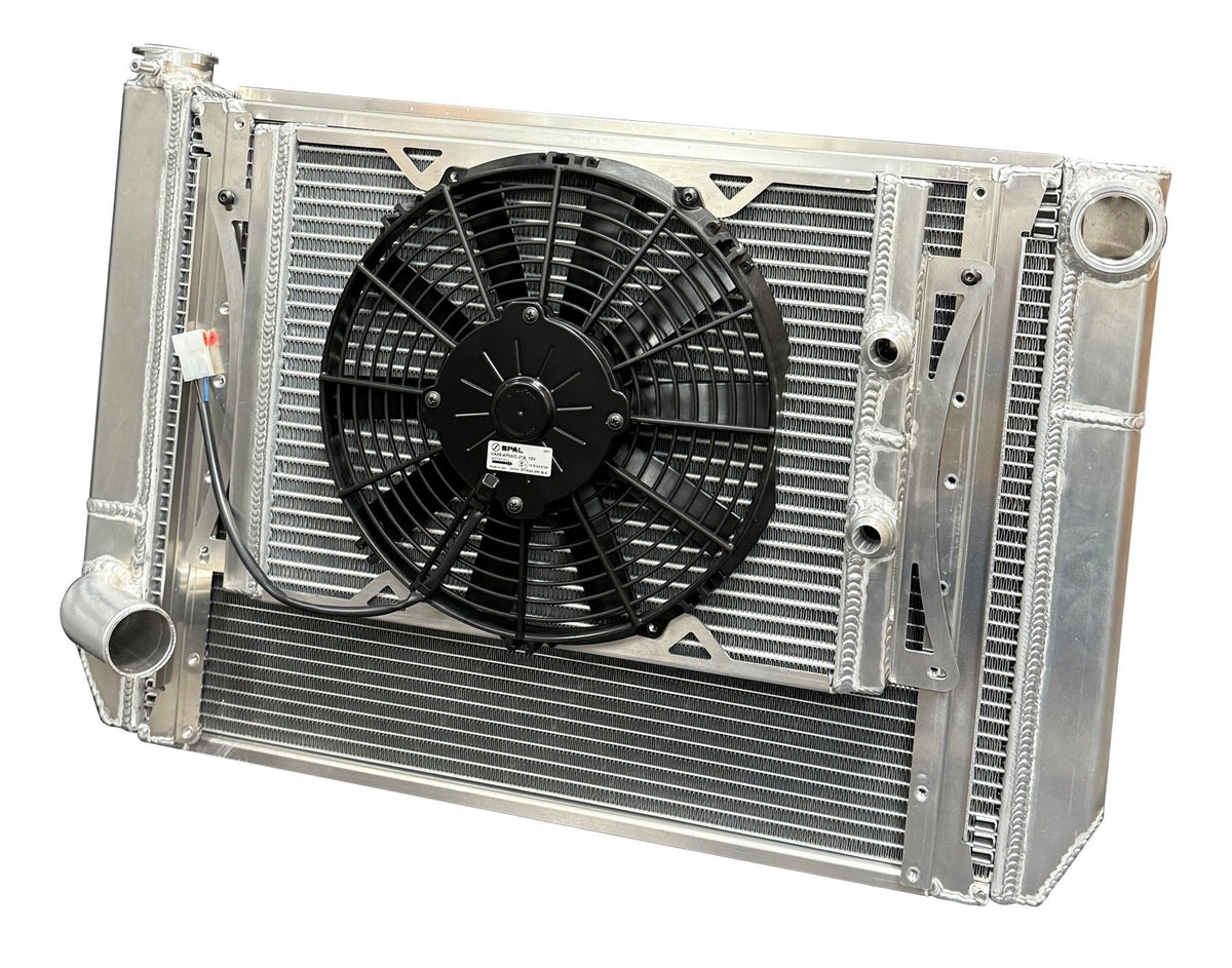 Radiator Dbl 29X18 W/Oil Cooler Closed GM