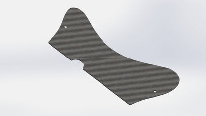 Custom 100% CARBON FIBER Guitar Pickguard for DANELECTRO U2