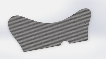 Custom 100% CARBON FIBER Guitar Pickguard for DANELECTRO U2
