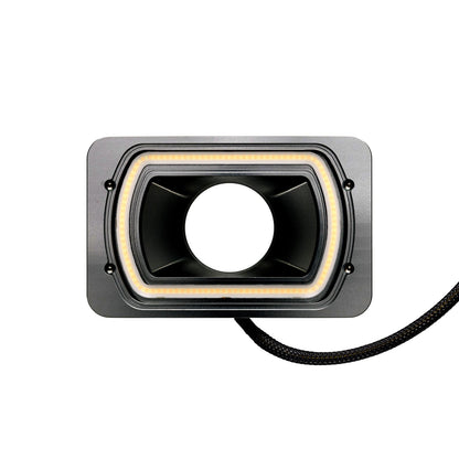 Billet Air Intake with Halo (4x6")