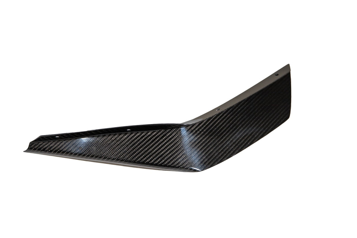 Carbon Fiber Front Bumper Canards - Ford Mustang S650 Dark Horse 2024 - Current (does not fit GT Bumper)