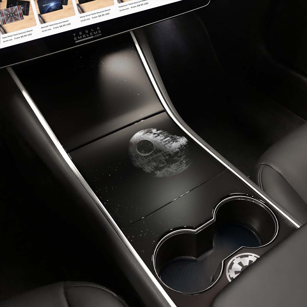 Space Station | Tesla Center Console Wrap Kit | Model 3 ’17-20