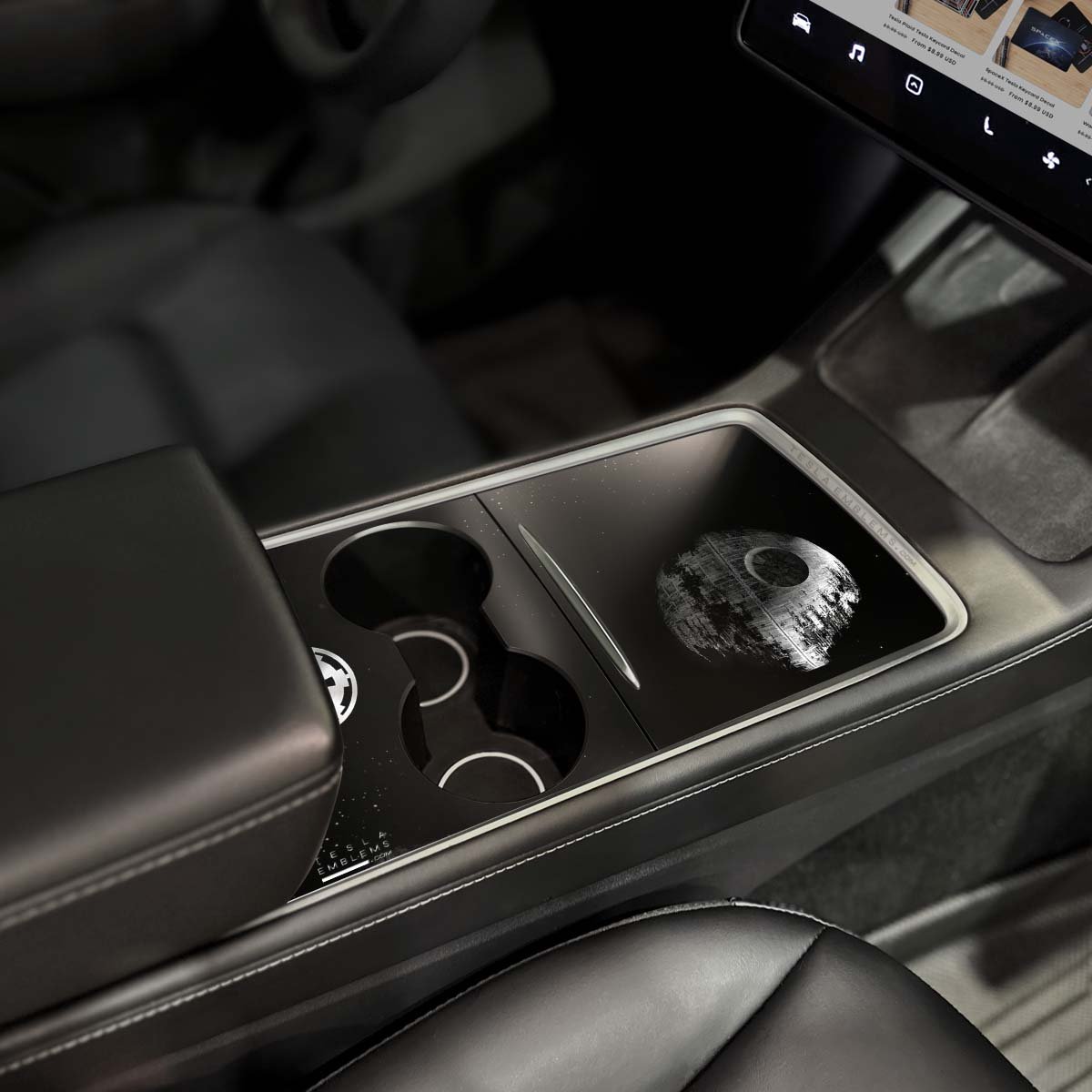 Space Station | Tesla Center Console Wrap Kit | Model 3 '21-24