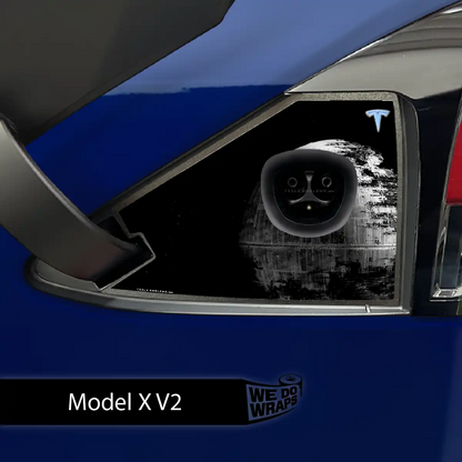 Space Station Tesla Charge Port Wrap | Model X