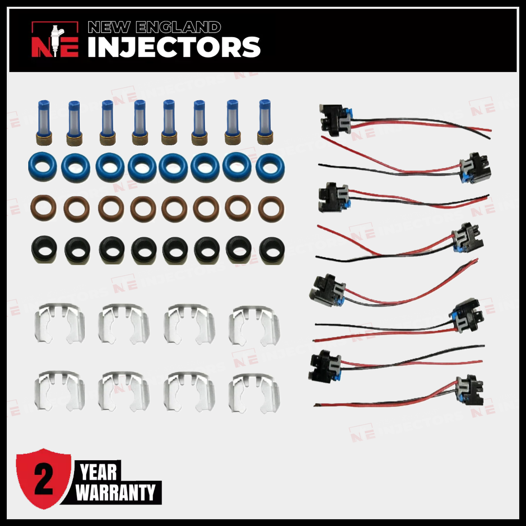 Delphi 25317628 Injector Rebuild Kit Connectors Clips Chevy GMC 4.8 5.3 6.0