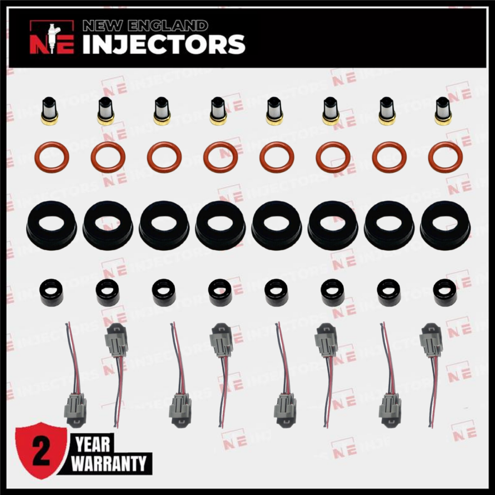 DENSO 23250-50040 Injector Rebuild Kit Connectors Toyota Lexus 4.7L