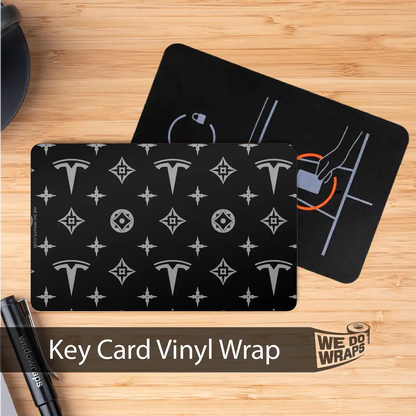 Designer Tesla Edition Pattern | NFC Key Card Wrap