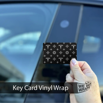 Designer Tesla Edition Pattern | NFC Key Card Wrap