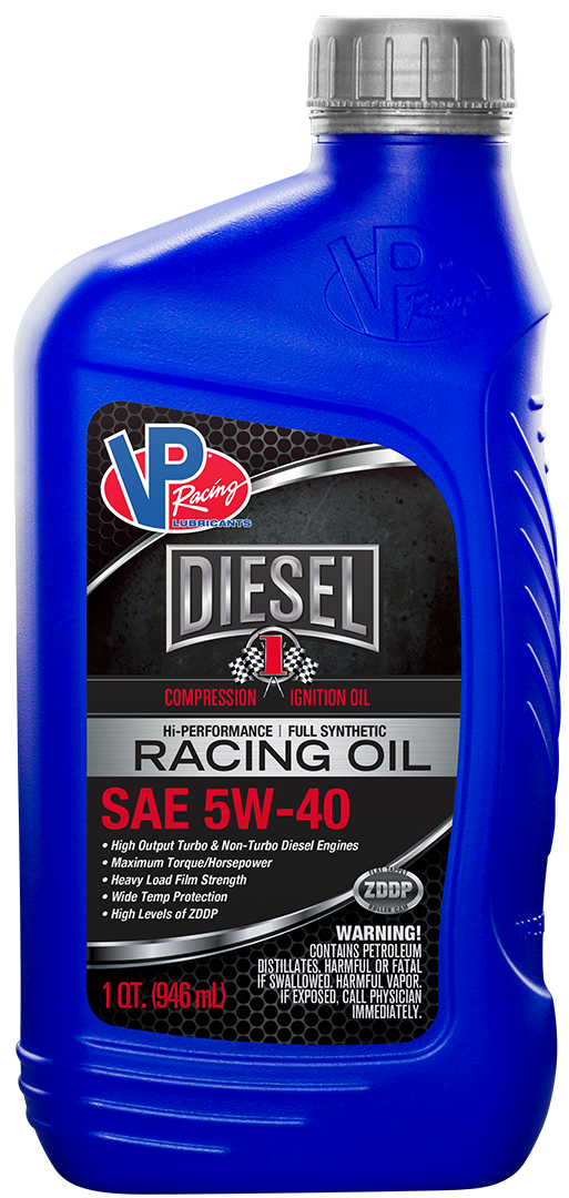 VP CI1 Hi-Performance SAE 5W40 Synthetic Diesel Engine Racing Oil