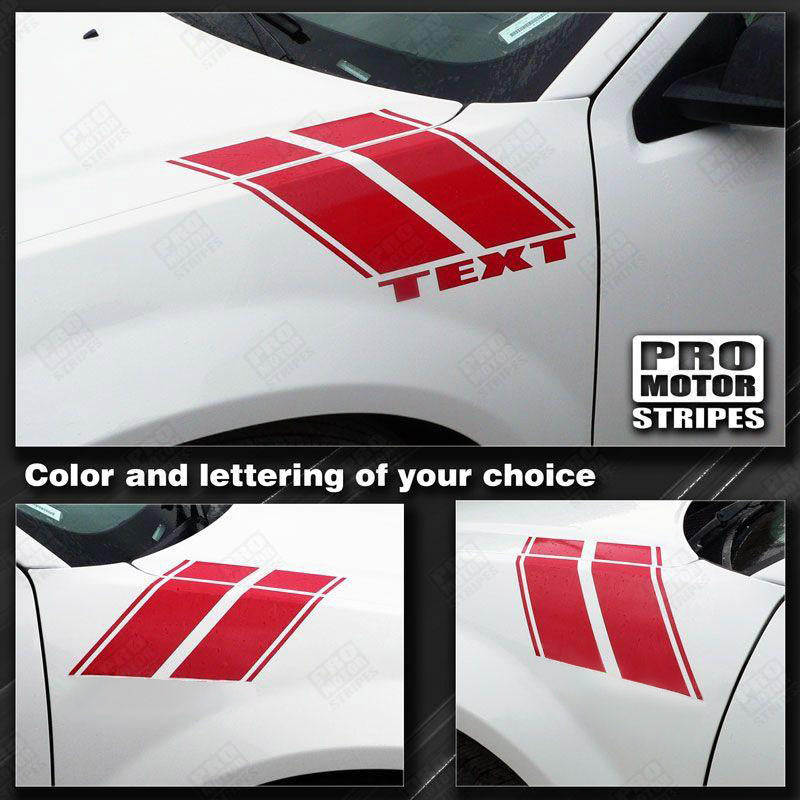 Dodge Avenger 2008-2014 Fender Hash Side Stripes