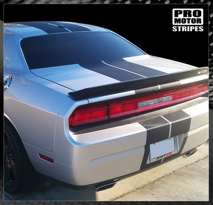 Dodge Challenger 2008-2023 CARBON FIBER Rally Stripes
