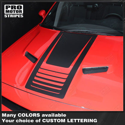 Dodge Challenger 2008-2023 Center Hood Accent Stripes