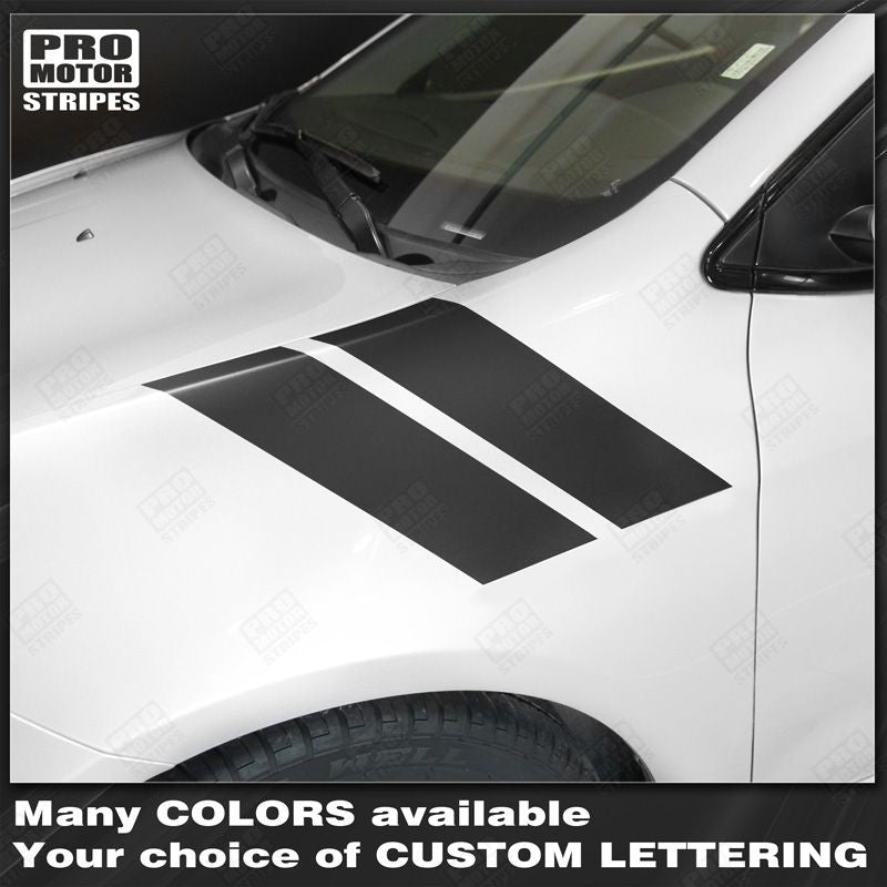 Dodge Dart 2013-2018 Fender Hash Side Stripes Accent Decals