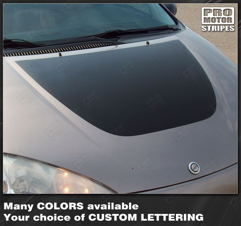 Dodge Intrepid 1998-2004 Hood Blackout Accent Stripe Decal