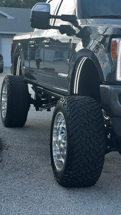 Fender-Well “Ghost” LED Light Kit – 4-Piece, Fits U.S. Full-Size Trucks w/ Plastic Liners, IP68, T52 Aluminum