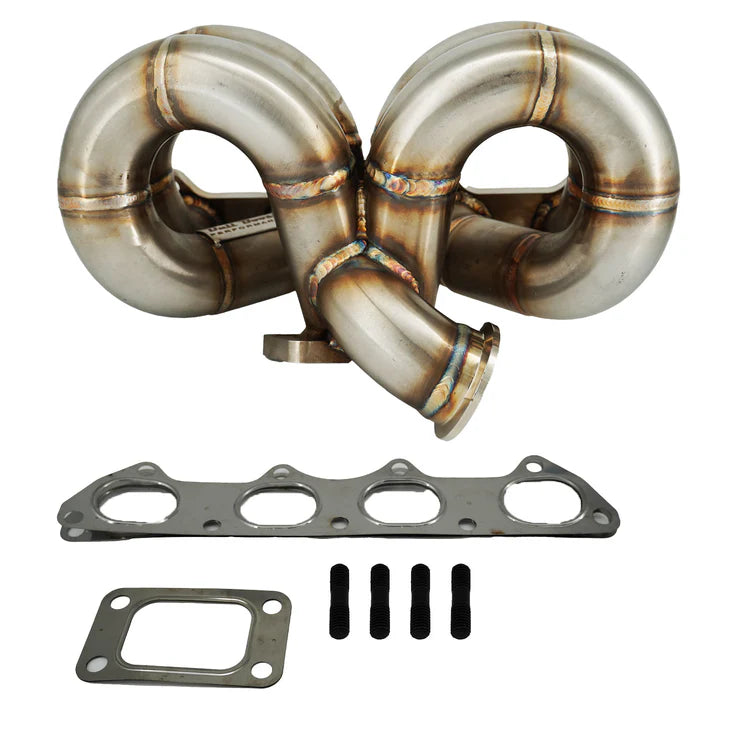 BULL BOOST B-Series A/C & Power Steering Compatible T3 Turbo Manifold (GSR B16 B18 B20 Swap)