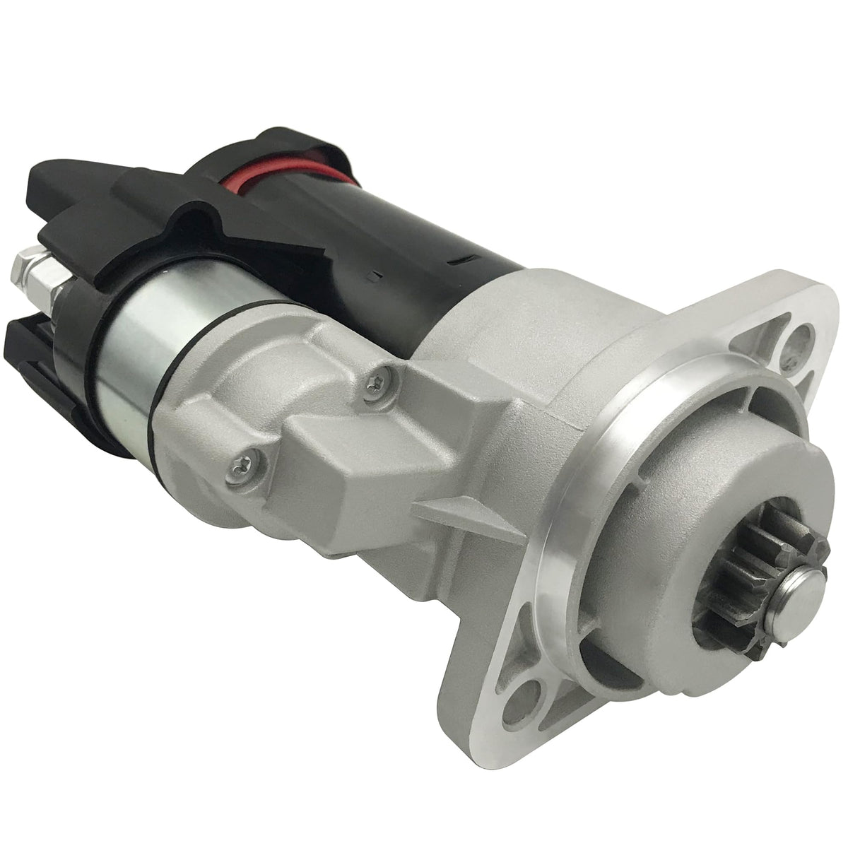 Durautos Starter Motor for John Deere 5045E 5055E 5065E 5075E Tractors, Replaces RE533976