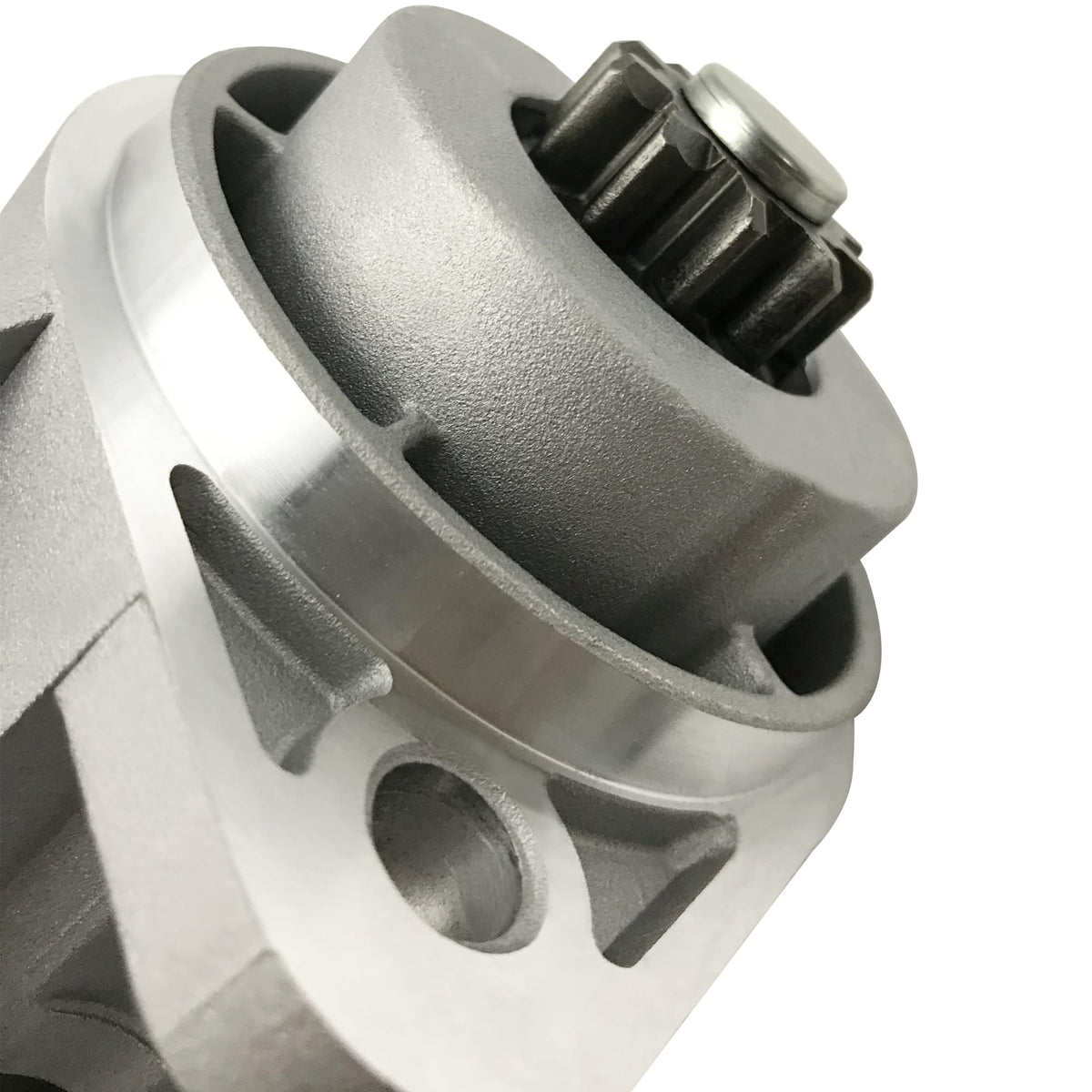 Durautos Starter Motor for John Deere 5045E 5055E 5065E 5075E Tractors, Replaces RE533976