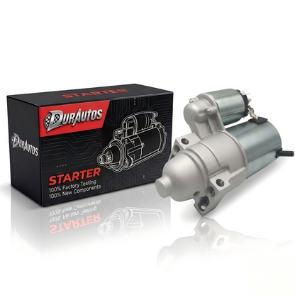 Durautos Starter Motor for Kohler 15-27HP & John Deere L130, Replaces 25-098-09-S