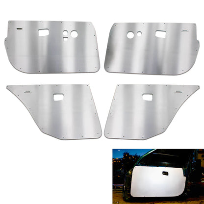 BULL BOOST PERFORMANCE BMW E36 4-Door Aluminum Front & Rear Door Panels Race Track Car Cards Sedan M3