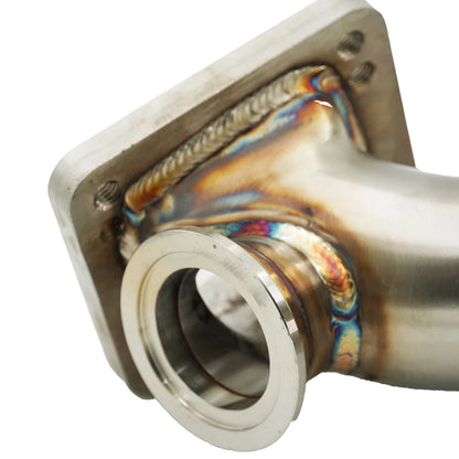 Bull Boost Performance BMW E36/E46/E39 Tubular Top Mount Turbo Manifold – T3/T4 Flange, 44mm Wastegate
