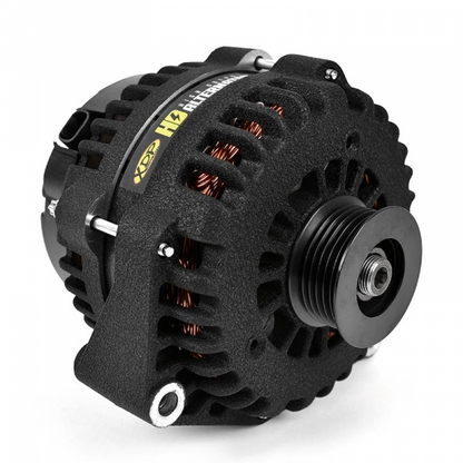 XDP Wrinkle Black HD High Output Alternator XD351