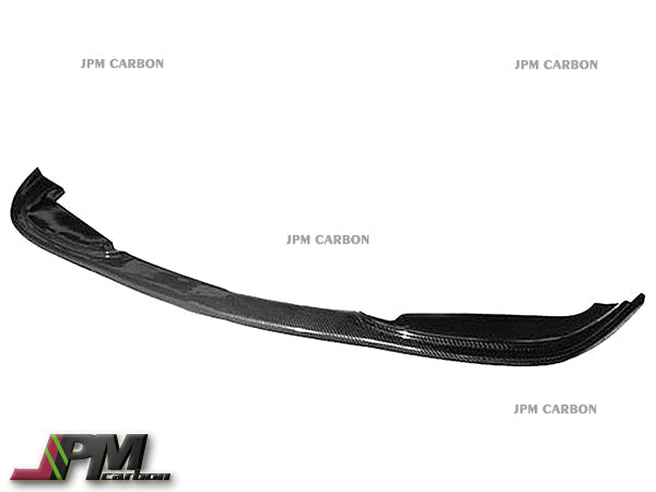 [JPMCarbon] HM Style Carbon Fiber Front Bumper Add-on Lip Fits For 2001-2006 BMW E46 M3 Only