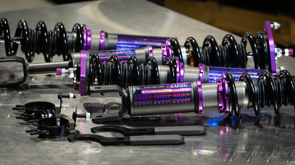 SLR BOSS Drift Spec Coilovers for BMW E46