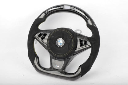 2006-2010 BMW 5 M5 6 M6 Series | E60 E63 E64 Custom Steering Wheel by Exclusive Steering