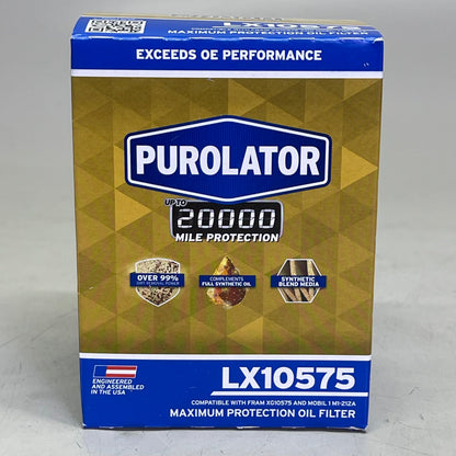 PUROLATOR (6 PACK) Maximum Protection Oil Filter 20000 Miles LX10575