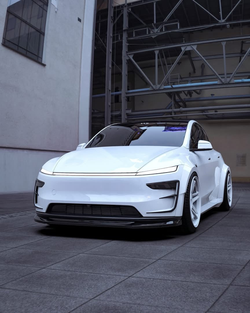 Tesla Model Y Juniper Widebody Kit by Waido X EV Bandit