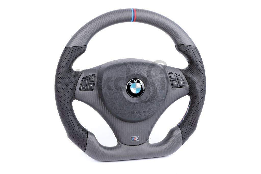 2005-2013 BMW 1/3/X1/X3/M3 Series M Sport| 3 Series/M3  E90 E91 E92 E93/ 1 Series E82/E88/ X1 E84/ X3 E83  Custom Steering Wheel by Exclusive Steering