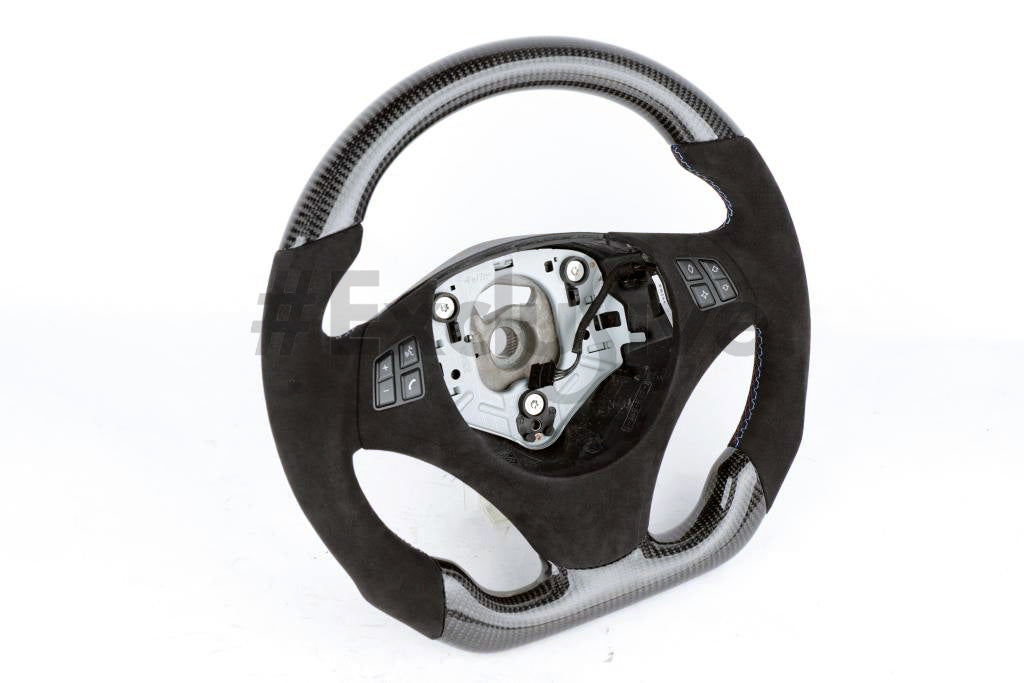 2005-2013 BMW 1/3/X1/X3/M3 Series M Sport| 3 Series/M3  E90 E91 E92 E93/ 1 Series E82/E88/ X1 E84/ X3 E83  Custom Steering Wheel by Exclusive Steering
