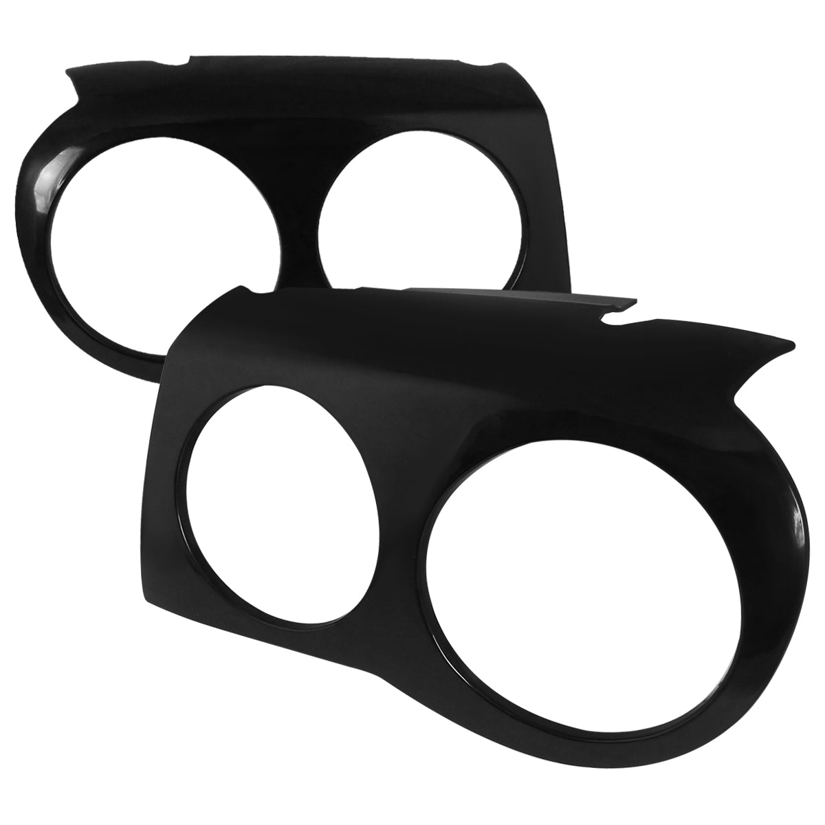 2005-2010 Chrysler 300C ABS Headlights Cover (Black)