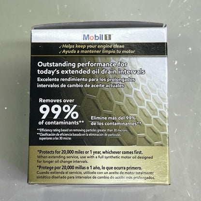 MOBIL 1 (2 PACK) Engine Oil Filter Extended Protection 20,000 Miles M1-115A