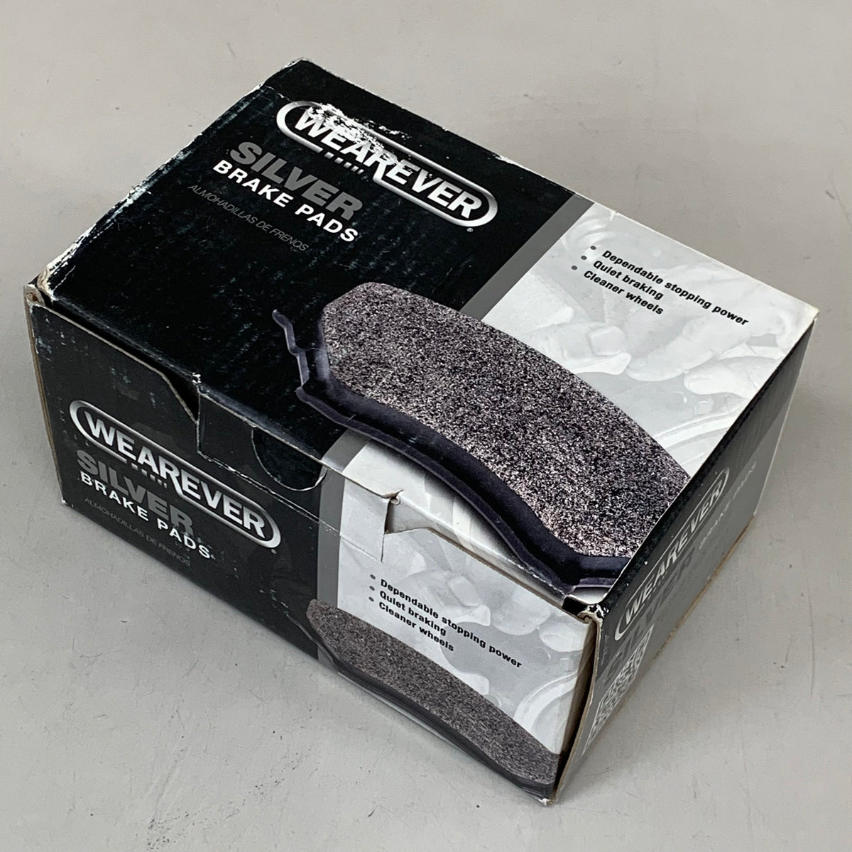 WEAREVER Semi-Metallic Disc Brake Pad Set for Cadillac, Saab & Saturn MKD709A