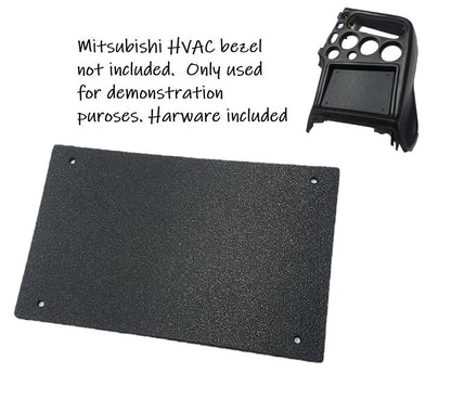 ABS RADIO DELETE PANEL 90-94 fits Mitsubishi Eclipse DSM1 OEM dash