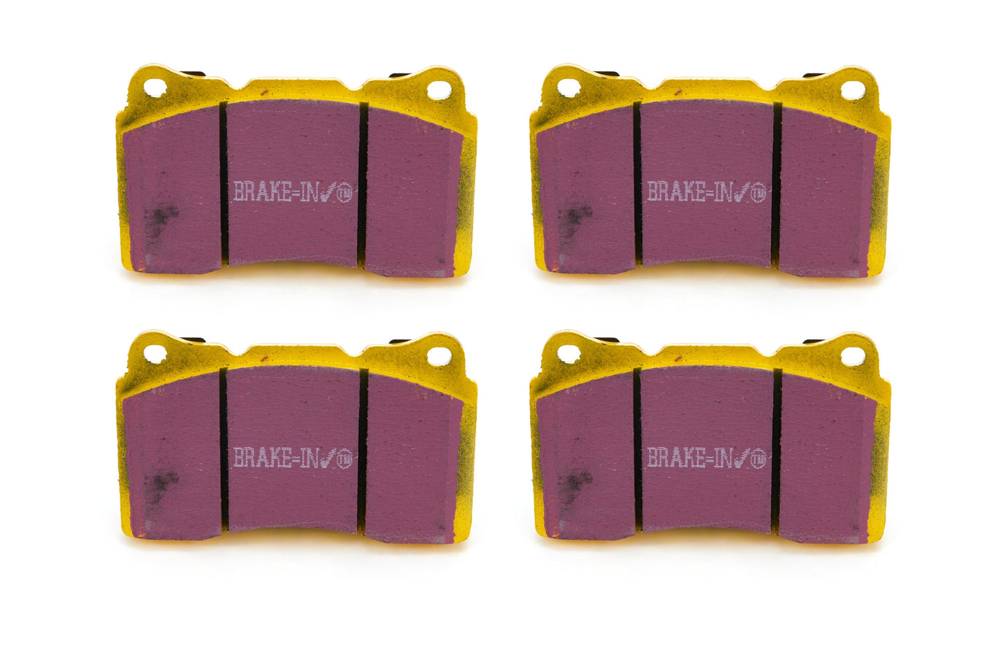 YELLOW RACE PAD SET