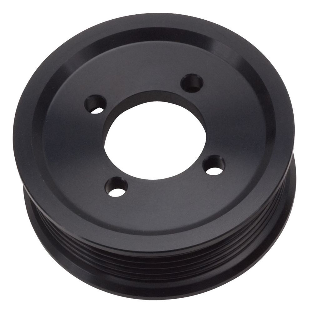 PULLEY SUPERCHARGER ALUM BLACK