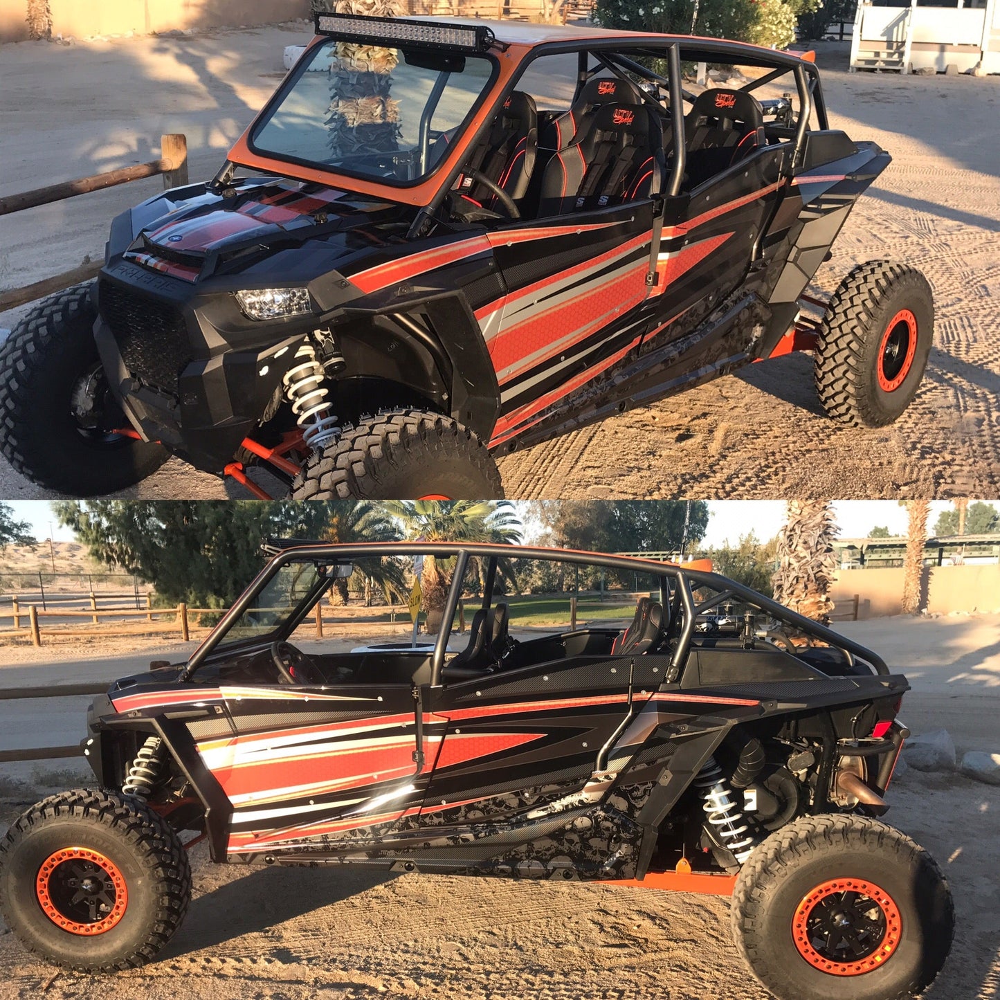 2014-2023 Polaris RZR 4DR Fastback Cage