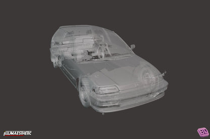 Honda Civic (EF) 3D Scan (1987-1991)