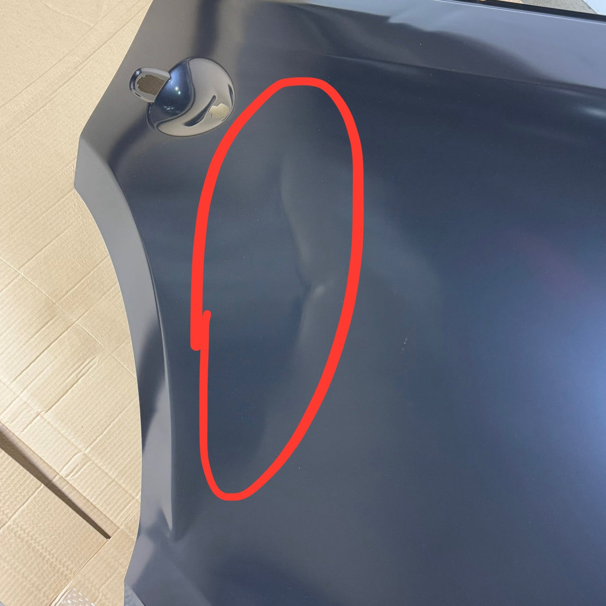 MAZDA Door Outer Panel (Rear) Sz 36” H x 45” L TK4872031A (AS-IS, Minor Damage)