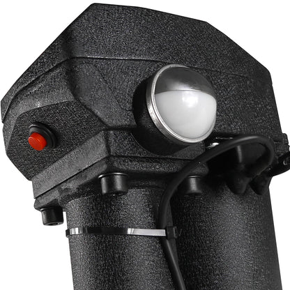 Universal 12v Electric Tongue Jack w/ LED Side Light