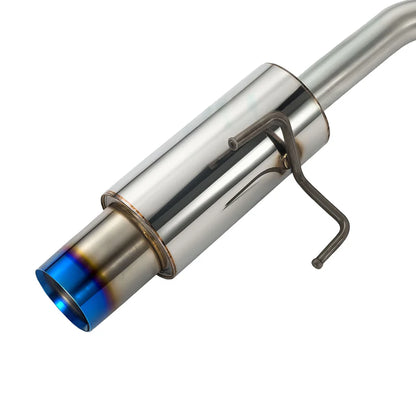 Bull Boost Performance 4.5" Stainless Steel Catback Exhaust System for Honda Civic EG Hatchback (1992-1995) &amp; Civic EK Hatchback (1996-2000) – 76mm / 3" Piping