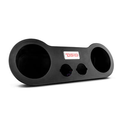 28" High Density ABS Universal Speakers Enclosure 2 X 8" and 2 x 3.78" Tweeters