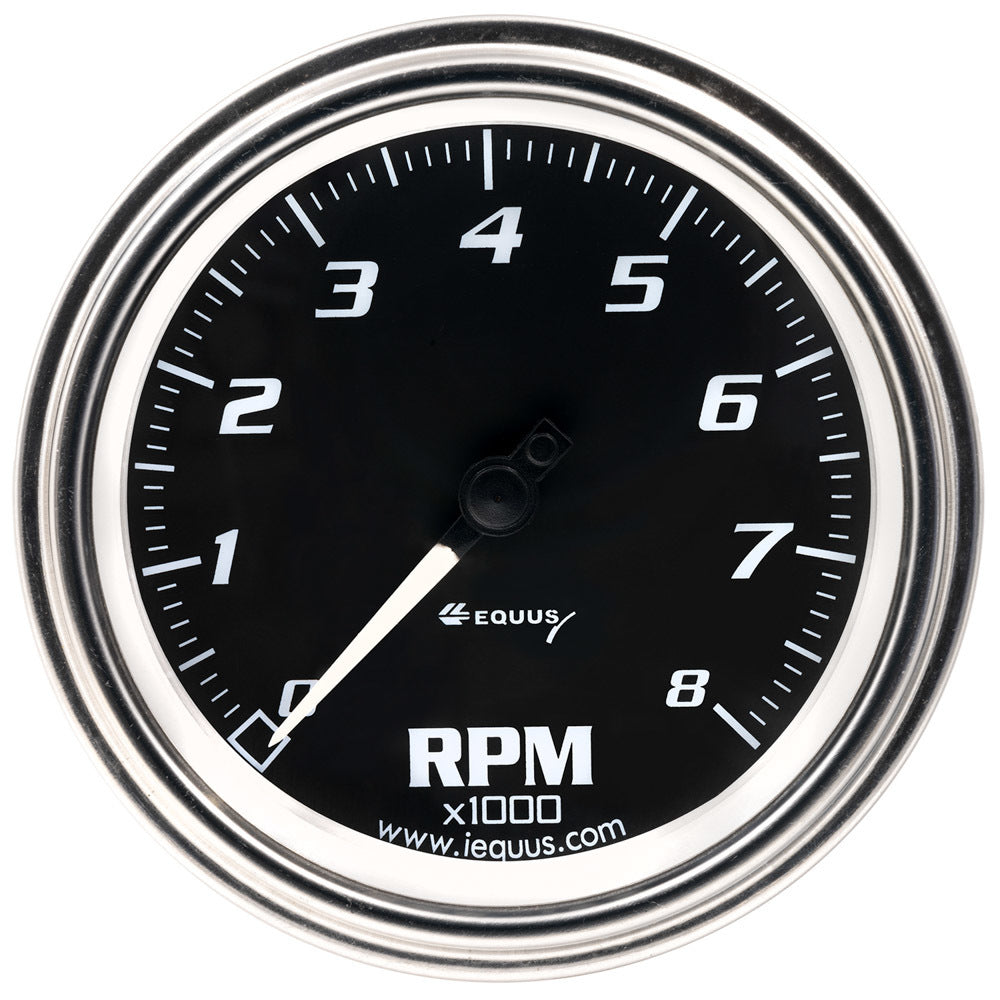 3-3/8IN CHROME TACHOMETER