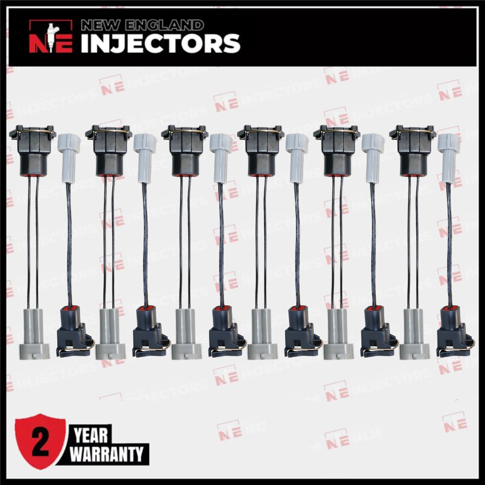 Injector Adapter for EV1 Bosch Jetronic Female to Denso Male Set of 12