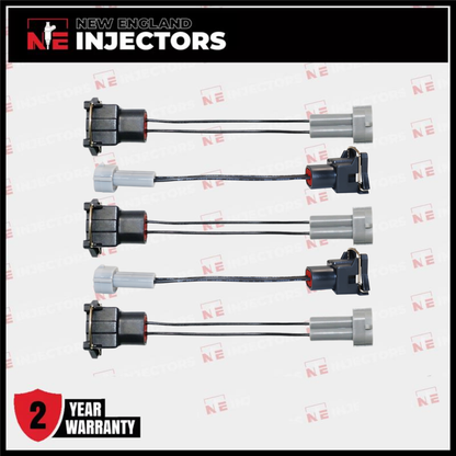 Injector Adapter for EV1 Bosch Jetronic Female to Denso Male Set of 5
